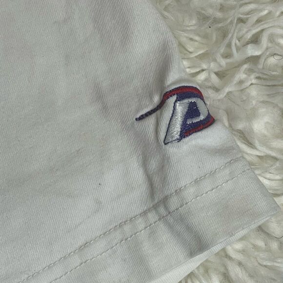 Vintage Michigan Wolverines T Shirt Pro Player Ringer Tee Size XL - Picture 5 of 5